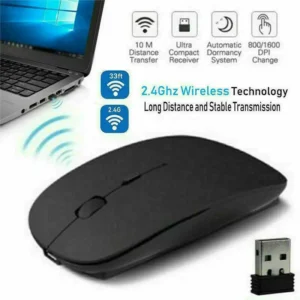 Wireless Mouse Bluetooth-compatible Rechargeable Mouse Computer Silent Mause Ergonomic Mini Mouse USB Mice For PC laptop