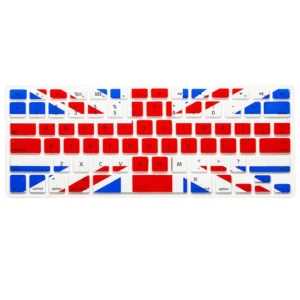 XSKN UK National Flag Design Keyboard Skin Silicone Laptop Keyboard Protector For Macbook Pro Air Keyboard Cover Skin For Mac