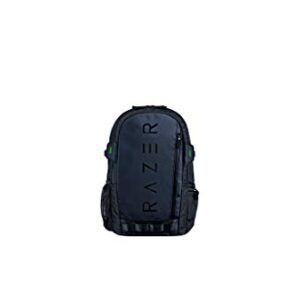 Razer Rogue v3 16″ Gaming Laptop Backpack: Travel Carry On Computer Bag – Tear and Water Resistant – Mesh Side Pocket – Fits 16 inch Notebook – Black