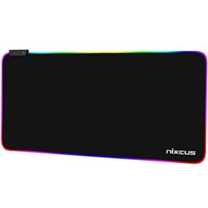 Nixeus Type-X RGB Gaming Mouse Pad,TYPEX-RGBMP