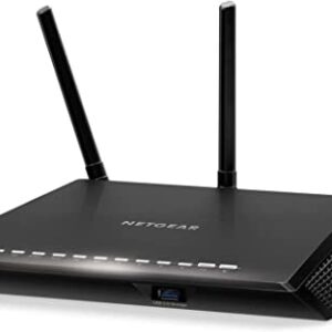 NETGEAR Nighthawk Smart Wi-Fi Router, R6700 – AC1750 Wireless Speed Up to 1750 Mbps | Up to 1500 Sq Ft Coverage & 25 Devices | 4 x 1G Ethernet and 1 x 3.0 USB Ports | Armor Security