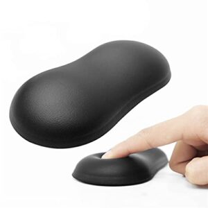 CHCDP Gaming Mouse Pad Ergonomic Design Pc Mousepad Soft Wrist Rest Mause Desk Pad Black for Laptop Pc Gamer Computer Accessories