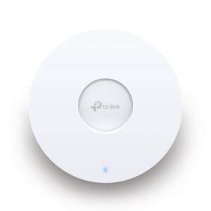 TP-Link EAP670 V2 | Omada WiFi 6 Ultra- Slim AX5400 Wireless 2.5G Ceiling Mount Access Point | Support Mesh, OFDMA, Seamless Roaming, HE160 & MU-MIMO | SDN Integrated | Cloud Access & Omada App | PoE+