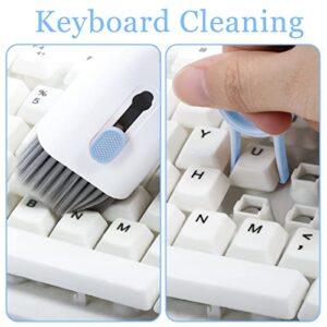 Walrfid 7-in-1 Electronics Earbud Screen Keyboard Cleaner Kit and Screen Cleaner for Phone Laptop Computer TV Screen- Blue