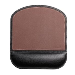 CHCDP Wrist Guard Mouse Pad Office Leather Anti Slip Mouse Pad Computer Accessories