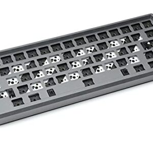 DROP + Tokyo Keyboard Tokyo60 Keyboard Kit V4 – HHHK-Style 60%, Hotswap Kaihua Sockets, Programmable QMK, USB-C, CNC Aluminum High-Profile Case (Keyboard Kit, Slate)