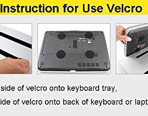 Multifunctoinal Full Motion Desk Edge/Table Side/Chair Leg Clamping Mouse Pad/Keyboard Tray Holder Laptop Desk Notebook Stand