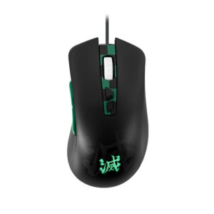 ASUS TUF Gaming Wired Ergonomic Gaming Mouse 7,000 DPI Optical Sensor, 7 Programmable Tactile Buttons, AuraSync RGB Lighting, Lightweight Build, Durable Switches, On-Board Memory, Demon Slayer,TANJIRO