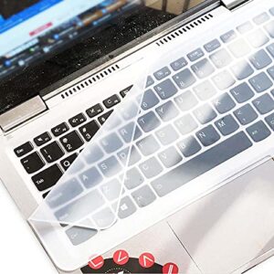 Puccy 2 Pack Keyboard Cover Skin Protector, compatible with Panasonic Toughbook CF-54 14″ Silicone Keyboard Film （ Not Tempered Glass Screen Protectors/Not Case）