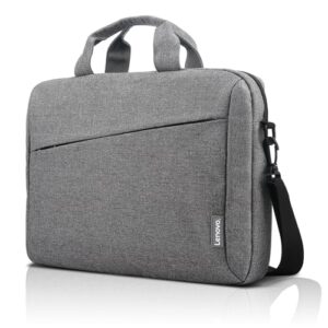 Lenovo – Laptop Shoulder Bag T210 for Laptop or Tablet, Sleek Design, Durable and Water-Repellent Fabric, Gray, 15.6 inch