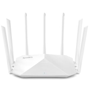 Gigabit WiFi Router, Dual Band Smart Wireless Router, Speedefy AC2100 4×4 MU-MIMO & 7 External Antennas for Strong Signal and High Speed, Parental Control, Guest Network, Easy Setup (Model K7W)