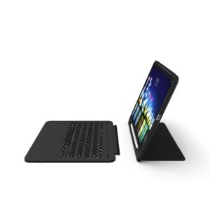ZAGG Slim Book Go Wireless Keyboard Folio Case for Apple iPad Pro 11-inch (2018 Version) – Black