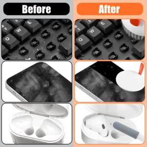 Laptop Phone Screen Cleaner Kit, walrfid Computer Keyboard Brush Cleaning Spray for iPhone AirPods MacBook iPad, Electronic Device Clean Tool for Camera PC Monitor Earbud TV Tablet Car Screens