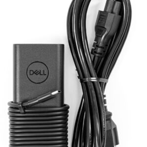 Dell 65W USB-C Laptop Charger for XPS and Latitude 5000 – Power Cord Included