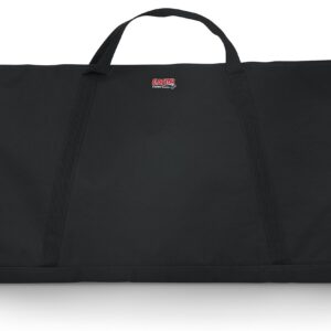Gator Cases Light Duty Keyboard Bag for 61 Note Keyboards and Electric Pianos (GKBE-61) Black