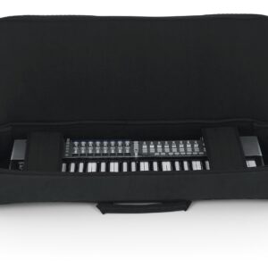 Gator Cases Padded Keyboard Gig Bag, Fits 49 Note Keyboards (GKB-49), Black