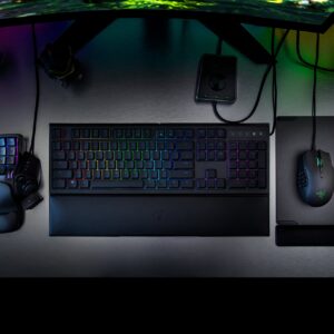 Razer Tartarus V2 Gaming Keypad: Mecha-Membrane Key Switches – One Handed Keyboard – 32 Programmable Keys – Customizable Chroma RGB Lighting – Programmable Macros – Classic Black